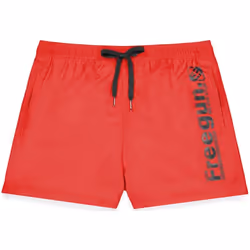 Boardshort court garçon avec ceinture demi-élastiquée