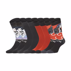 Lot de 4 paires de chaussettes Naruto Shippuden Garçon