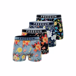 Lot de 4 boxers homme en coton Signature Sergio