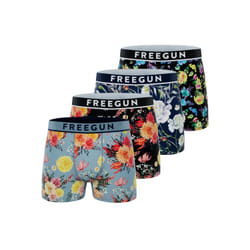 Lot de 4 boxers homme en coton Signature Sergio