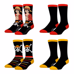 Lot de 4 paires de chaussettes enfant One Piece