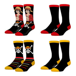 Lot de 4 paires de chaussettes enfant One Piece