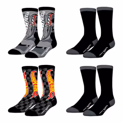 Lot de 4 paire de chaussettes enfant Hot Wheels