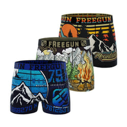 Lot de 3 boxers enfant Outdoor