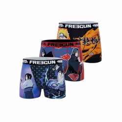 Lot de 3 boxers homme Naruto Shippuden