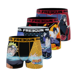 Lot de 4 boxers enfant Naruto Shippuden