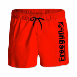 Boardshort court garçon avec ceinture demi-élastiquée