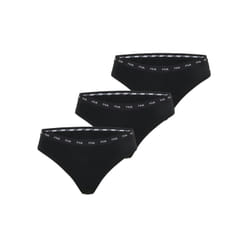 Lot de 3 strings femme uni
