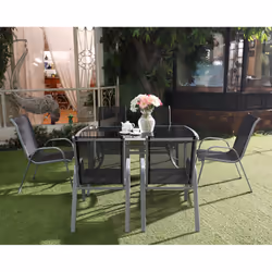 Concept Usine Alassio ensemble de meubles de jardin Gris