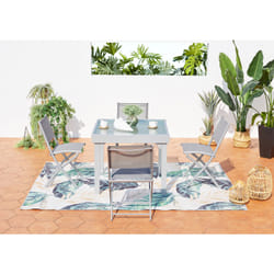 Concept Usine Molvina ensemble de meubles de jardin Gris
