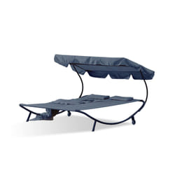 Concept Usine Aloha chaise de plage Gris Tissu