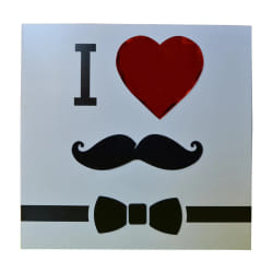Atmosphera Mystery Moustache - 24x24