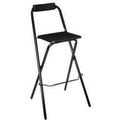 Atmosphera - Chaise de bar pliante Louna - Noir