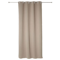 Atmosphera - Rideau occultant Louisa - 140 x 260 cm - Couleur lin