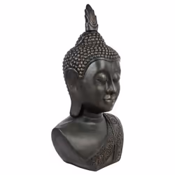Atmosphera - Statue Tête de Bouddha - H. 113 m. - Pierre