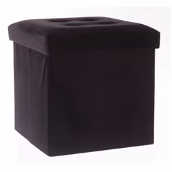 FICHE TECHNIQUE - Pouf en MDF. - Revêtement 100% polyester. - Rembourrage en mousse de polyuréthane 24 kg/m3. - L'assise est ...