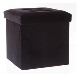 Pouf Velour Leandre - Pliant