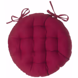 Ronde, cette galette est idéale pour accompagner votre chaise. FICHE TECHNIQUE - Galette matelassée en coton. - Non déhoussab ...