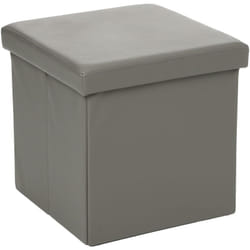 Atmosphera - Pouf carré Pliant - pvc