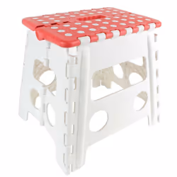Je cherche une idee - Marche pieds compact et pliable - Bicolore Blanc