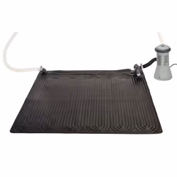 Intex - Tapis solaire pour piscine - 120 x 120 cm - Noir