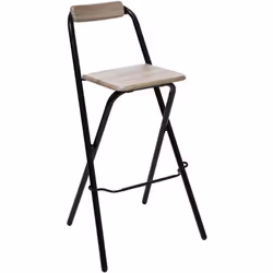 Description générale Recevez vos invités avec classe et élégance grâce à ce tabouret de bar coloré. Pliable et léger, il se d ...
