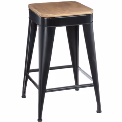 Elégant et raffiné, ce tabouret sera parfait pour accueillir vos convives. Grâce à son repose-pieds vous serez confortablemen ...