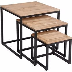 Modulables à volonté, vous allez pouvoir changer l'organisation de votre mobilier comme bon vous semble grâce à ce lot de tro ...
