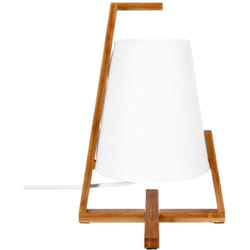 Atmosphera - Lampe à poser en bambou Life - h. 31,5 cm