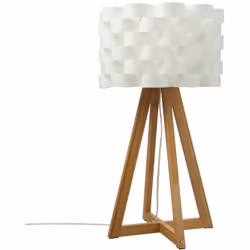 Magnifique, cette lampe à poser vous fera succomber au premier regard. Bi matière et aux courbes géométriques, ce luminaire a ...