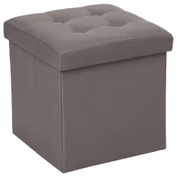 Pouf coffre pliable Lysandre