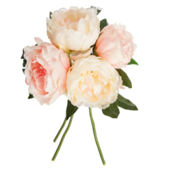 Atmosphera Bouquet de fleurs artificielles H. 30 cm Rose