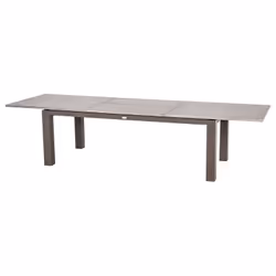Table de jardin extensible 10 Personnes Héraklion - L. 220/320 cm - Gris tonka