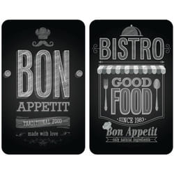 Wenko - 2 Couvre-plaques universel Bistrot - 30 x 52 cm