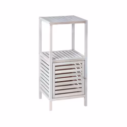 Etagère de salle de bain Norway - H. 86 cm - Blanc vieilli