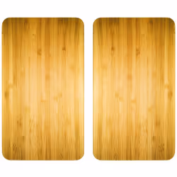 Protégez et mettez de la couleur à votre cuisinière grâce à ces couvres plaques universelles au design rustique. FICHE TECHNI ...