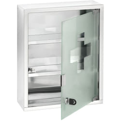 Wenko - Armoire à pharmacie - Acier - 30 x 40 cm