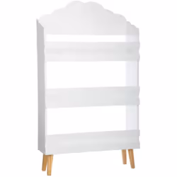 Description générale Décorez la chambre de votre enfant avec cette bibliothèque à trois étagères. Mignonne et pratique, elle  ...