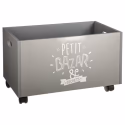 Coffre de rangement à roulettes Kids