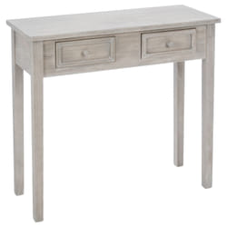 Console traditionnelle en bois Charme