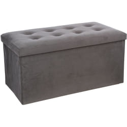 Atmosphera - Banquette coffre pliable Lysandre - 76 x h. 38 cm