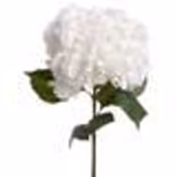 Atmosphera - Tige artificielle dHortensia - H. 83 cm - Blanc