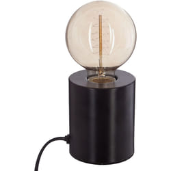 Atmosphera - Lampe à poser en fer Ampoule - h. 10,5 cm