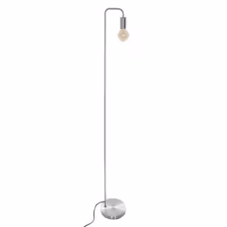 Atmosphera - Lampadaire en métal design Keli - H. 150 cm - Argent