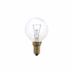 Lampe E14 40w 230v pour Hotte. Référence de la pièce : 71X7962, Marque : BRANDT. Couleur de la pièce : Transparent.