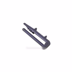 Capuchon arrière glissière pour Lave-vaisselle Brandt 1880580400. Dimensions : 40 x 6 x 15 mm.