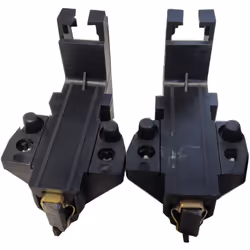 Kit 2 charbons moteur type gauche compatible pour lave-linge WHIRLPOOL, BAUKNECHT, BOSCH, SIEMENS, INDESIT, CANDY, ARISTON HO ...