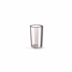 Bol transparent pour Mixeur BRAUN AS00004187. Couleur de la pièce : Transparent, Diamètre extérieur: 97 mm, Matière de la piè ...