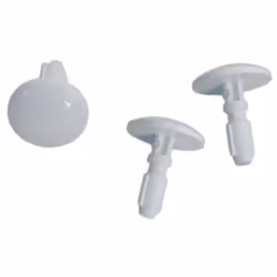 Lot de 3 boutons blancs pour four, cuisinière BRANDT, SAUTER, FAGOR, VEDETTE Petits boutons blancs poussoirs livrés par 3 74X ...