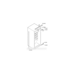 Charnière inférieure pour Réfrigérateur, Congélateur Bosch 00169302